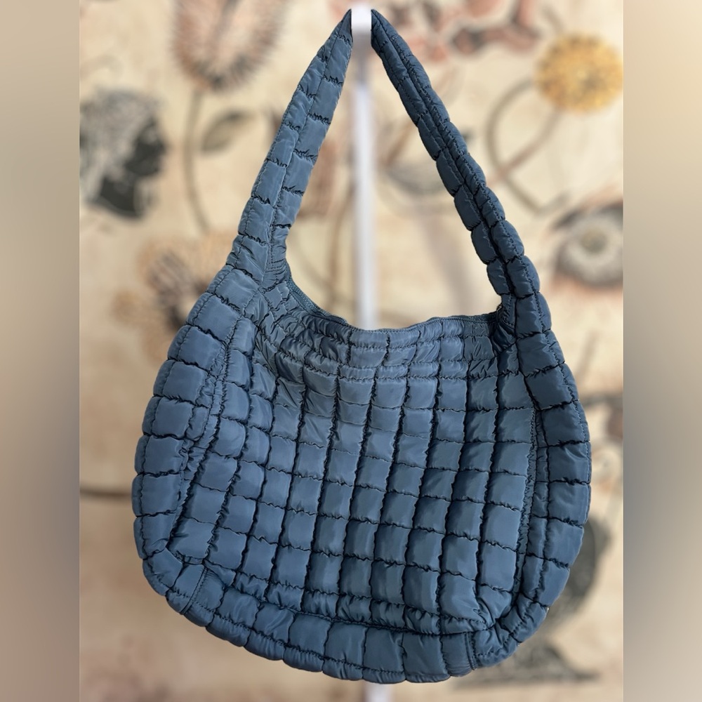 Free People Quilted Carryall Bag in Skyline (CURRENT)($78) - Picture 8 of 9